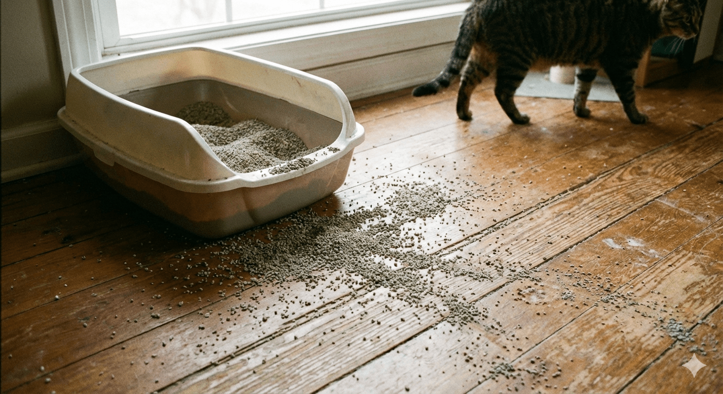 Katzenmatte für Katzenklo: 7 praktische Tipps zur Streureduzierung 2026 Zidora