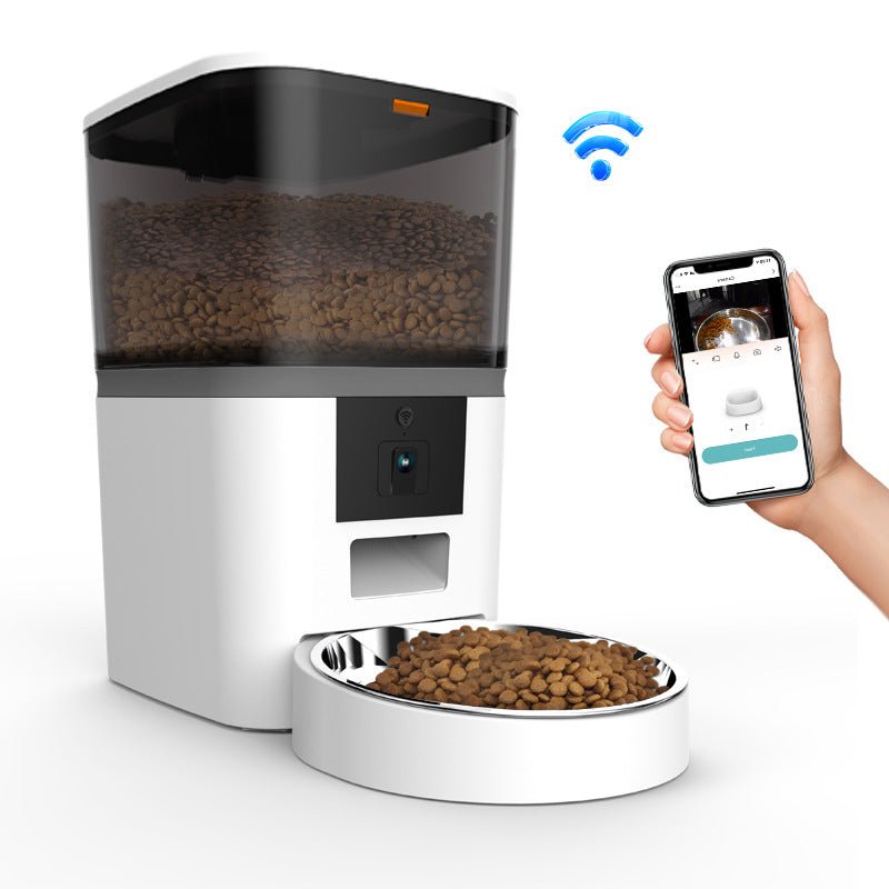 Interaktive Zidora Futterstation mit Video-Funktion & einstellbaren Portionen für die perfekte Kontrolle. ✨